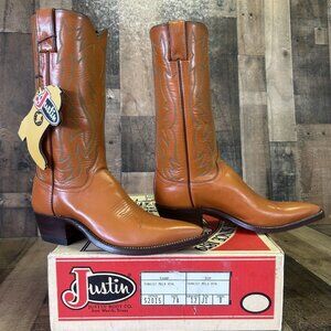 Justin Boots Tan Cowboy & Western Boots
